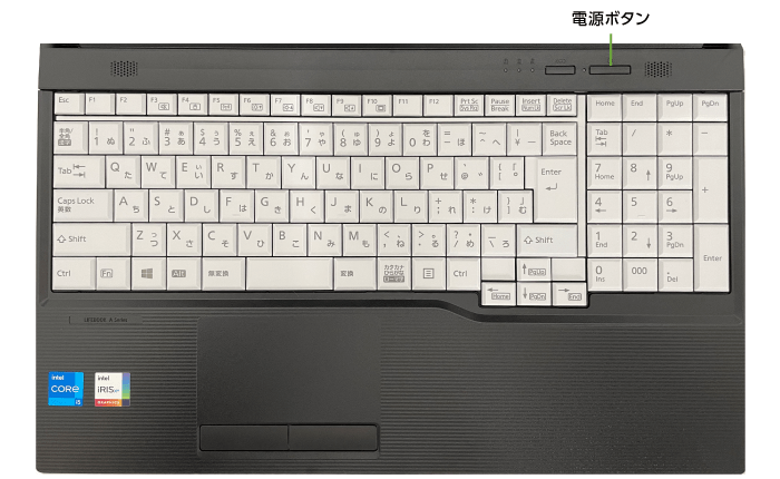 富士通 LIFEBOOK A5510/E【マンスリーレンタル】(キーボード)