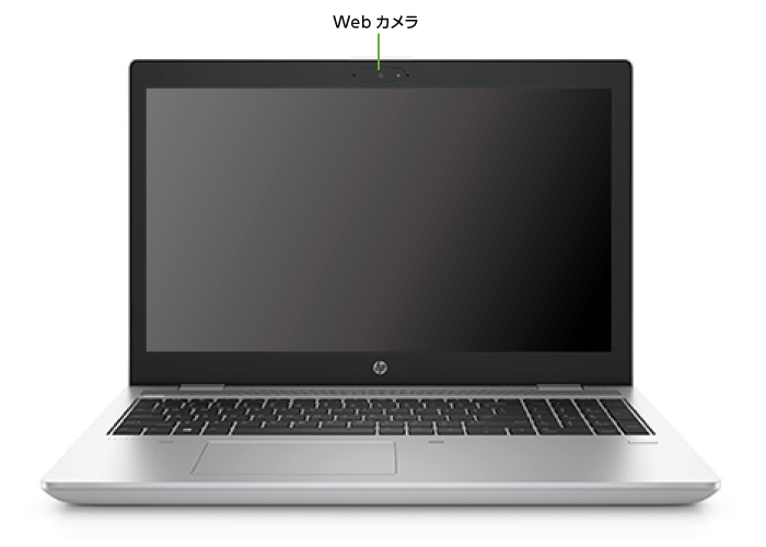 HP ProBook 650 G5（i5/メモリ32GB）SSDモデル（FullHD）【マンスリーレンタル】(前面)