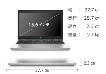 HP ProBook 650 G5 (メモリ32GB/1TB）SSDモデル（FullHD） 画像2