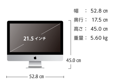 iMac Retina 21.5インチ(4K) Z0VY【マンスリーレンタル】 画像2