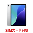 Apple iPad 第10世代 10.9インチ 64GB（SIMカードセット・標準10GB/月）